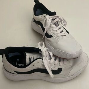 Vans White and Black Men's Shoes